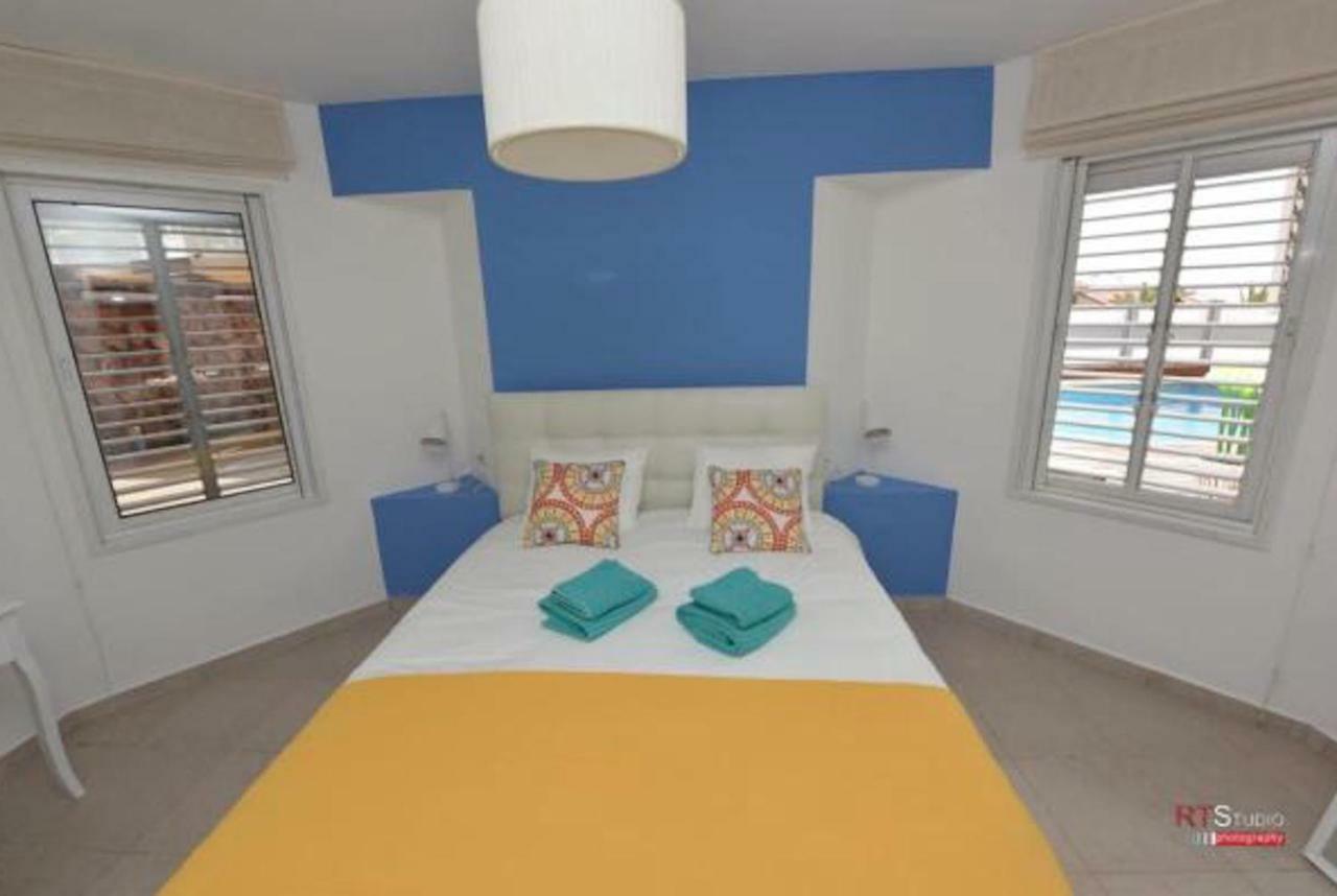 Villa With Heated Pool And Jacuzzi Sea View 300M Front Of The Beach Ейлат Екстер'єр фото