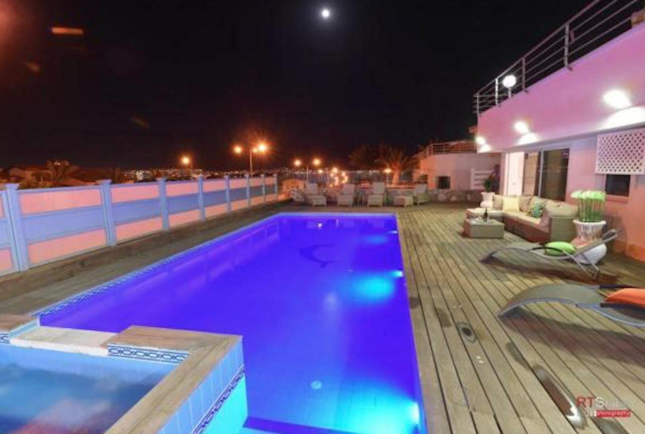 Villa With Heated Pool And Jacuzzi Sea View 300M Front Of The Beach Ейлат Екстер'єр фото