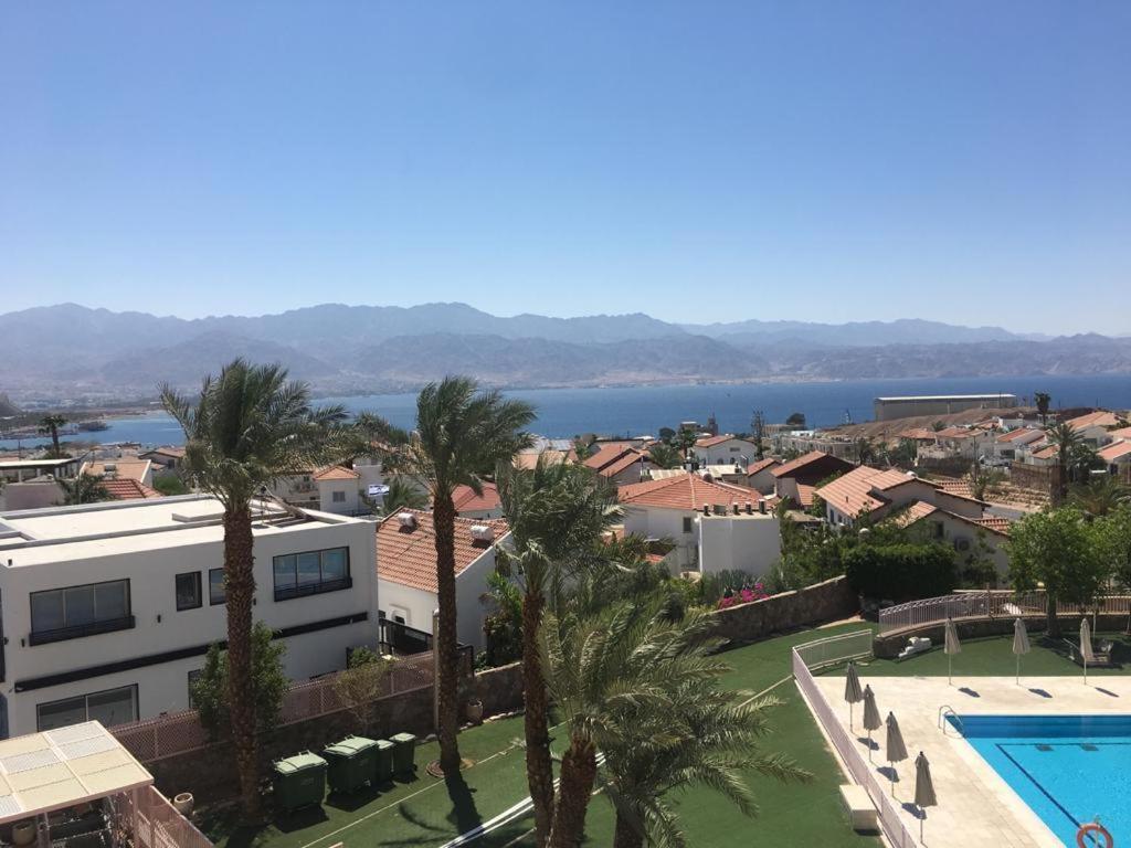 Villa With Heated Pool And Jacuzzi Sea View 300M Front Of The Beach Ейлат Екстер'єр фото